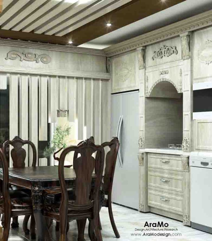 طراحی دکوراسیون آشپزخانه