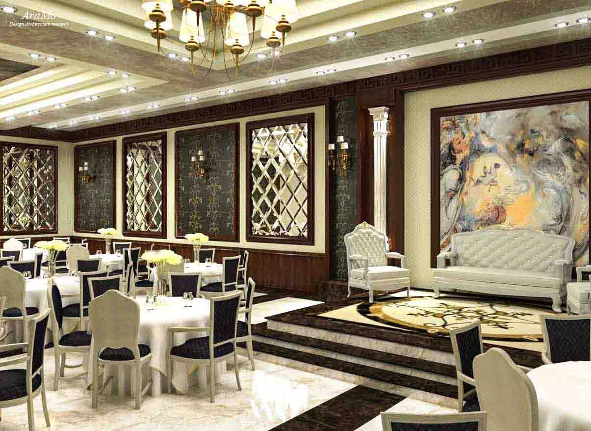 دکوراسیون تالار پذیرایی