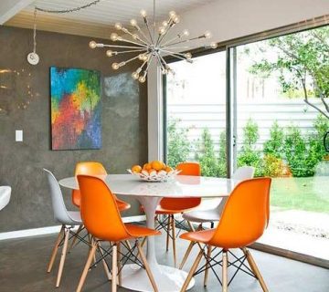 رنگ نارنجی در دکوراسیون داخلی