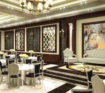 دکوراسیون تالار پذیرایی