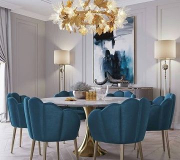 رنگ آبی در دکوراسیون داخلی