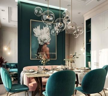 رنگ سبز در دکوراسیون داخلی