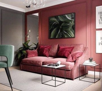 رنگ قرمز در دکوراسیون داخلی