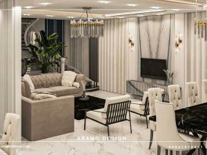 طراحی دکوراسیون داخلی ویلا