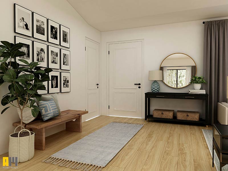 طراحی دکوراسیون ورودی خانه