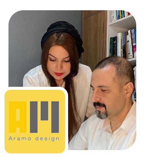 تیم آرامو دیزاین در دفتر