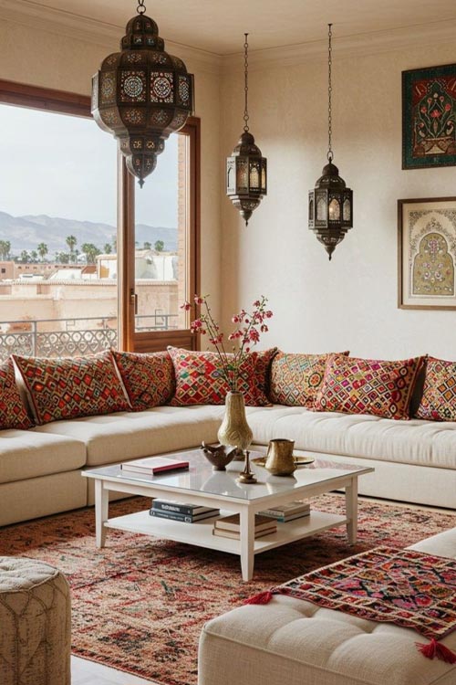 سبک مراکشی در دکوراسیون داخلی