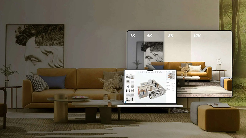 مزایای طراحی سه‌بعدی دکوراسیون داخلی